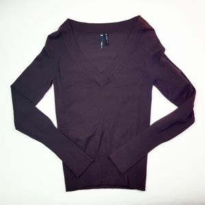 TAKE OUT    Brown Long Sleeve Sweater